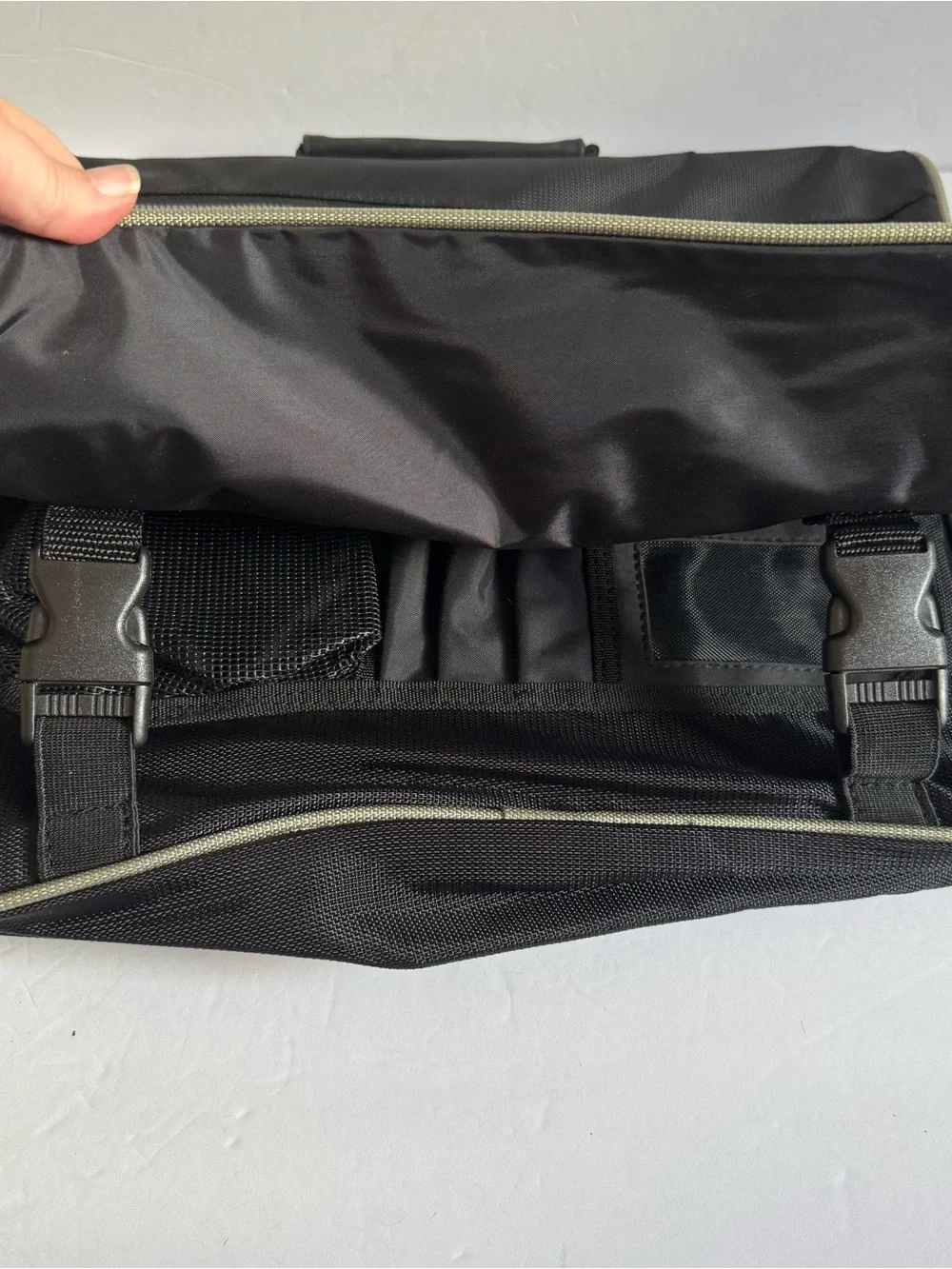 Vtg GREAT Gang Resistance Training Gemline Messenger Laptop Bag Briefcase